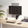 Gasveer Wandbeugel - WM-1 met twee monitoren