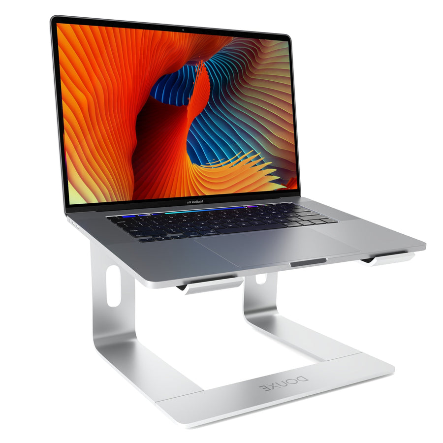 LP1 Laptopstandaard aluminium zilver