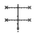 Monitor arm voor vier schermen - DXM-4 Douxe zwart