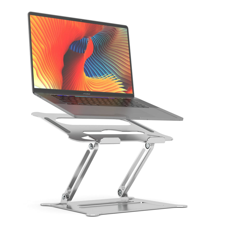 LP2 Laptopstandaard aluminium zilver
