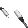 USB-C Kabel 100W 5A bovenaanzicht poorten